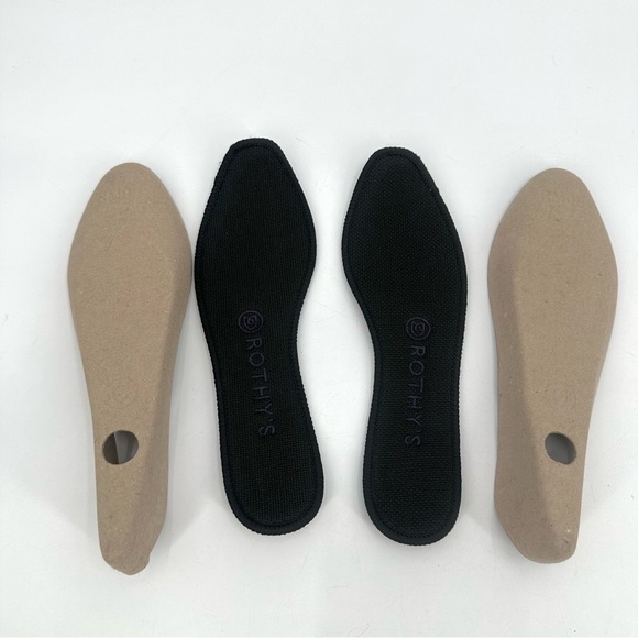 ROTHYS Cranberry Plaid Flats 7.5 Women’s Retired Pattern Shoes - Picture 8 of 12